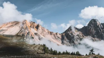 Fanes and Sennes Nature Park near Villa Melitta in San Vigilio di Marebbe